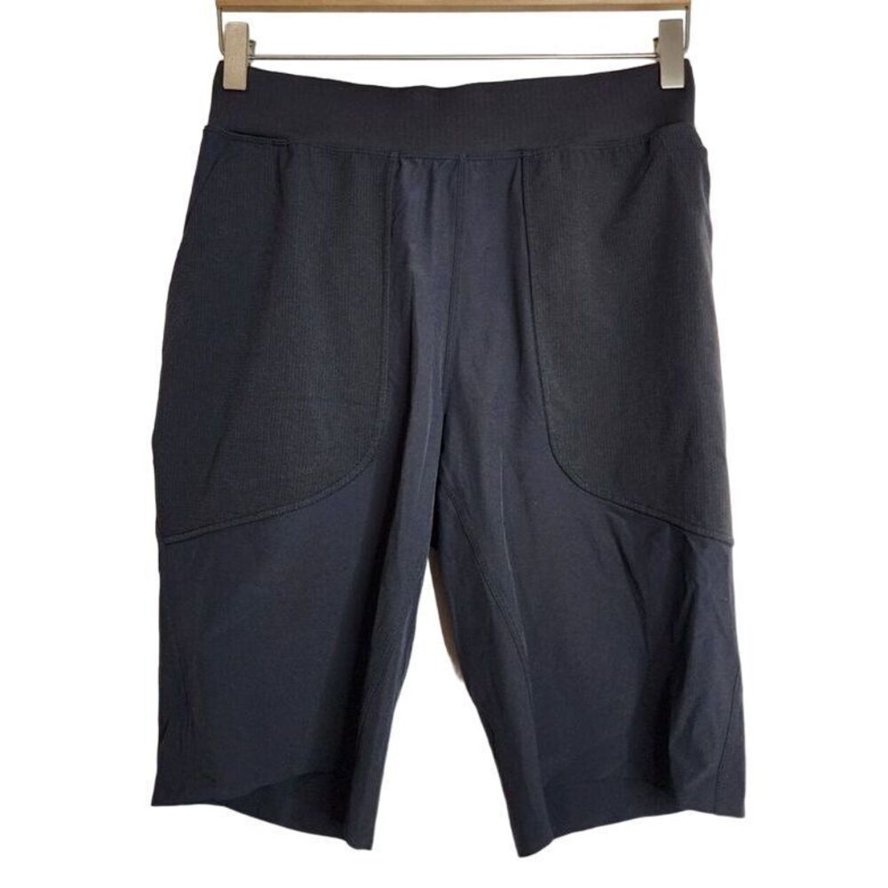Lululemon Shorts Men's Small For The People Black Workout Active Running Bottoms
